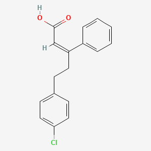Chemical structure of PS 48