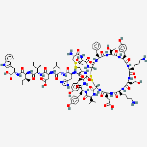 Chemical structure of Endothelin III