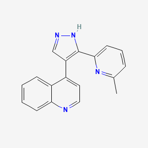 Chemical structure of A 77-01
