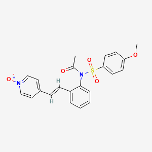 Chemical structure of HMN-214