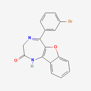 Chemical structure of 5-BDBD