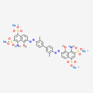Chemical structure of C.I. Direct Blue 53