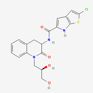 Chemical structure of GPi 688