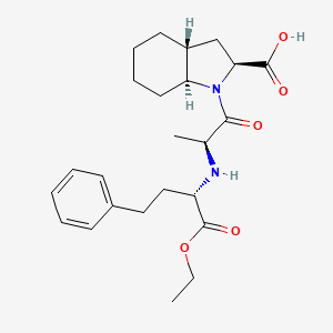 Chemical structure of Trandolapril