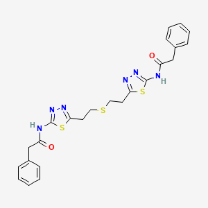 Chemical structure of BPTES