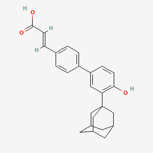 Chemical structure of Adarotene