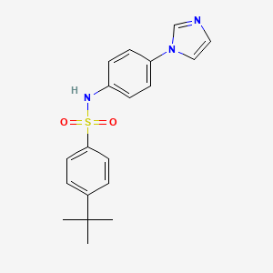 Chemical structure of ISCK03