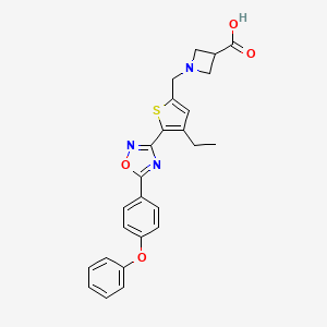 Chemical structure of CS 2100