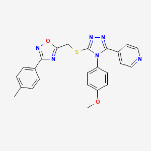 Chemical structure of JW 74