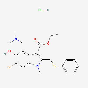 Chemical structure of Arbidol
