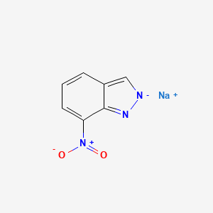 Chemical structure of 7-NINA