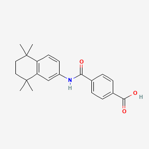 Chemical structure of Tamibarotene