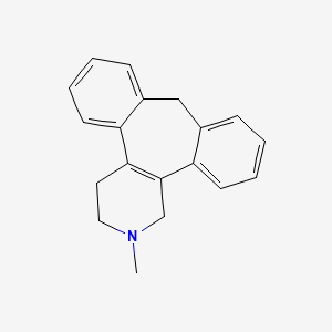 Chemical structure of Setiptiline