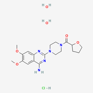 Chemical structure of Terazosin HCl
