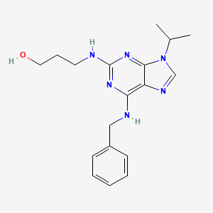 Chemical structure of Bohemine