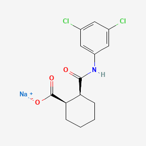 Chemical structure of VU 0155041 sodium salt