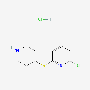 Chemical structure of Anpirtoline hydrochloride