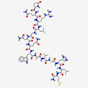 Chemical structure of Bombesin