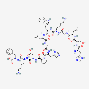 Chemical structure of PLP (139-151)