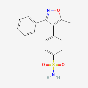 Chemical structure of Valdecoxib
