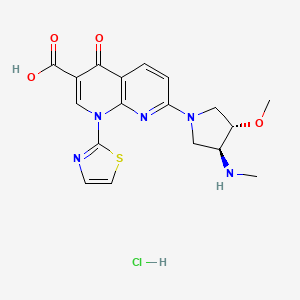 Chemical structure of Voreloxin Hydrochloride