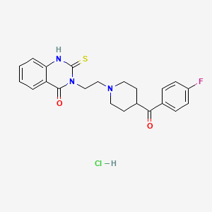 Chemical structure of Altanserin hydrochloride