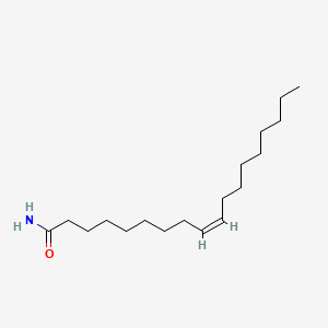 Chemical structure of Oleamide