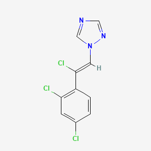 Chemical structure of Loreclezole