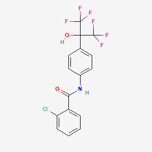 Chemical structure of SR 0987