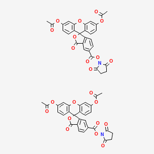 Chemical structure of CFDA-SE