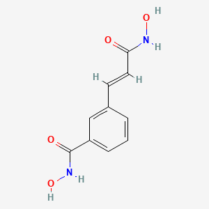 Chemical structure of CBHA