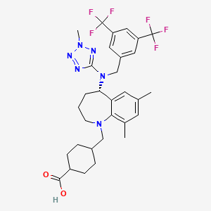 Chemical structure of Evacetrapib