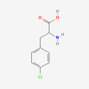 Chemical structure of Fenclonine