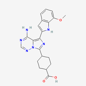 Chemical structure of OSI-027