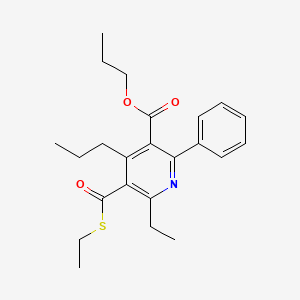 Chemical structure of MRS1523