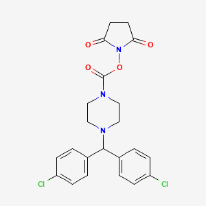 Chemical structure of MJN110