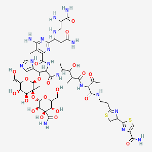 Chemical structure of Phleomycin