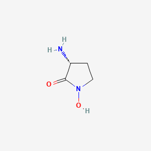 Chemical structure of (R)-(+)-HA-966