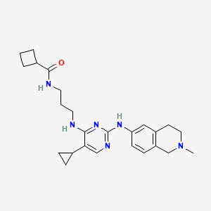 Chemical structure of MRT68921