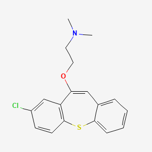 Chemical structure of Zotepine