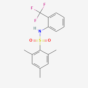 Chemical structure of o-3M3FBS