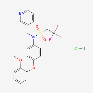 Chemical structure of LY 487379 hydrochloride