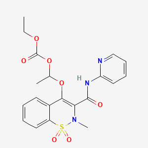 Chemical structure of Ampiroxicam