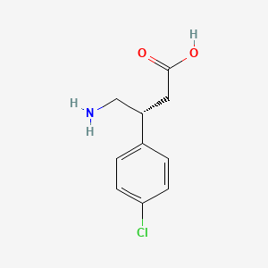 Chemical structure of Arbaclofen