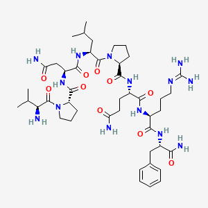 Chemical structure of RFRP 3 (human)