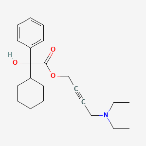 Chemical structure of Oxybutynin