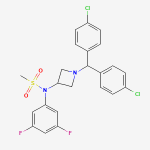 Chemical structure of AVE-1625