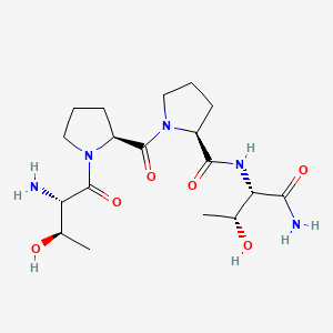 Chemical structure of GLYX 13