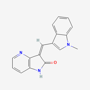 Chemical structure of GW441756