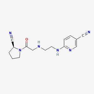 Chemical structure of NVP DPP 728 dihydrochloride